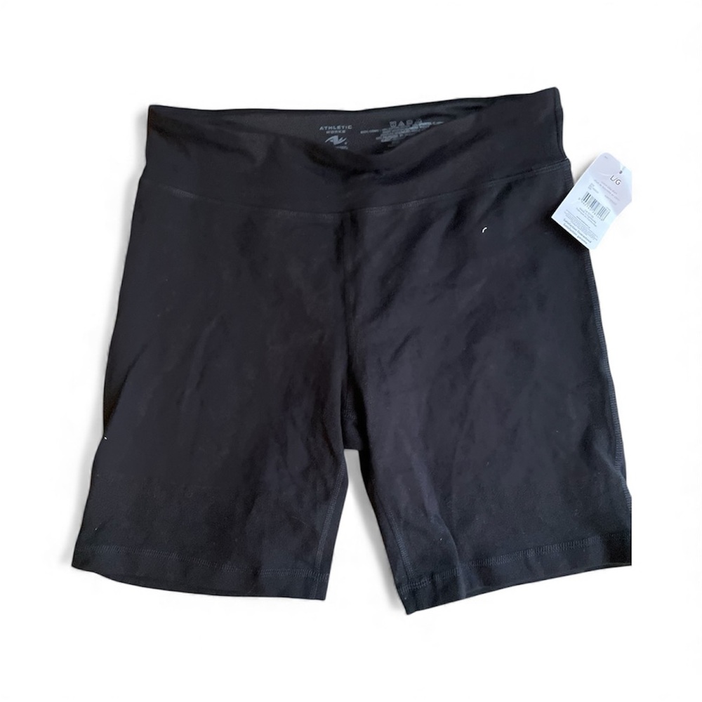 Athletic Works Women's Black Bike Shorts